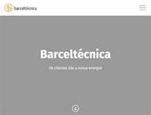 Tablet Screenshot of barceltecnica.com